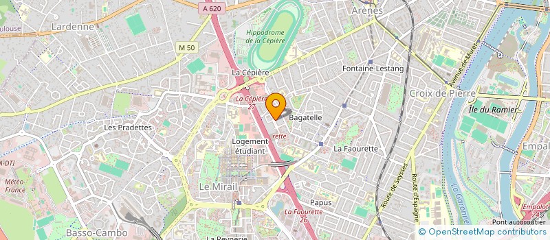 localisation de l'entreprise MONSIEUR REDOAN HASNAOUI  TOULOUSE