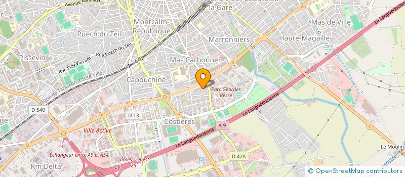 localisation de l'entreprise MONSIEUR REDOINE ZERGUITE  NIMES