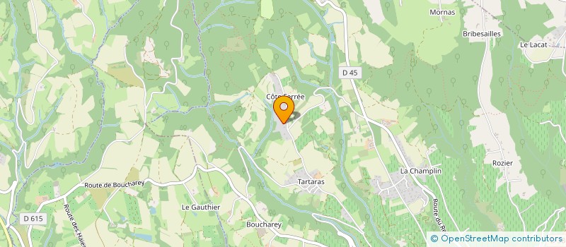 localisation de l'entreprise MONSIEUR REDOLPHE AUDIBERT  AMPUIS