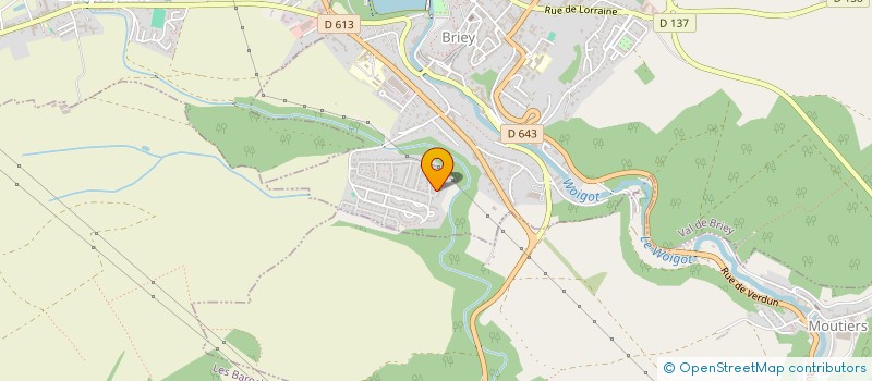 localisation de l'entreprise MONSIEUR REDOUAN BENRAISS  VAL DE BRIEY