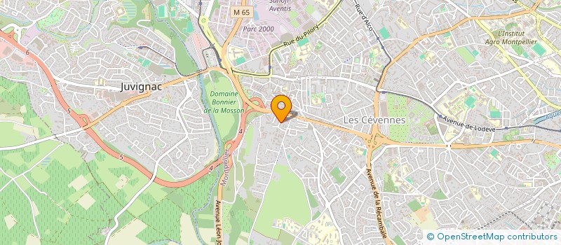 localisation de l'entreprise MONSIEUR REDOUAN EL MANSOURI à MONTPELLIER