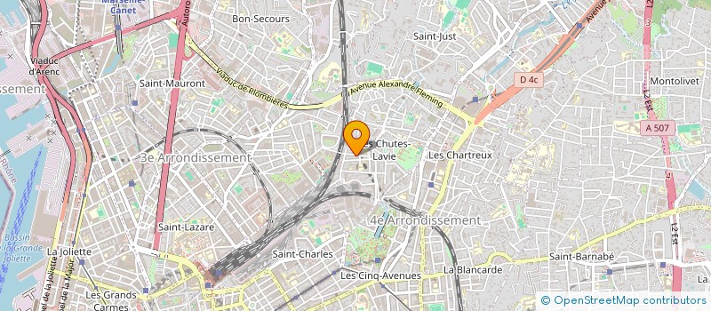 localisation de l'entreprise MONSIEUR REDOUAN KABA à MARSEILLE