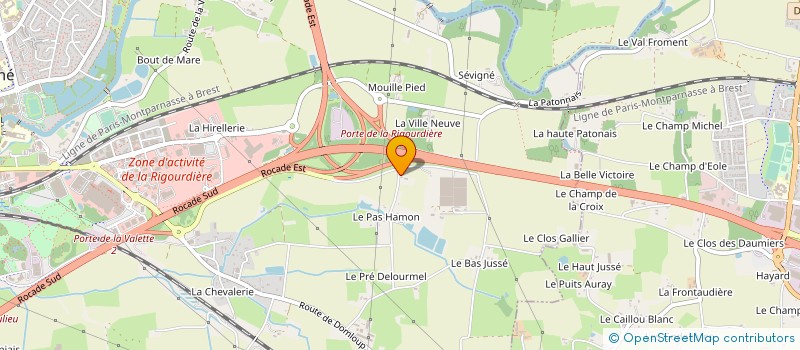 localisation de l'entreprise MONSIEUR REDOUAN LAALALI  CESSON-SEVIGNE