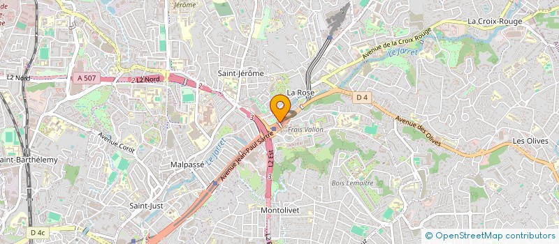 localisation de l'entreprise MONSIEUR REDOUAN SEGHIRI  MARSEILLE