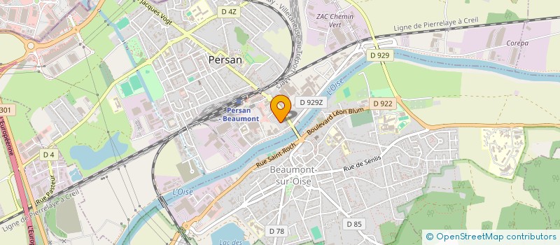 localisation de l'entreprise MONSIEUR REDOUANE ABADA  PERSAN