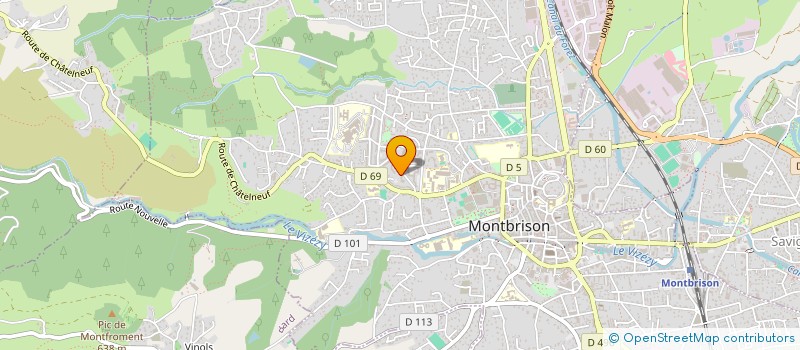 localisation de l'entreprise MONSIEUR REDOUANE ALLAD à MONTBRISON