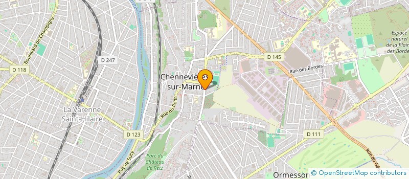 localisation de l'entreprise MONSIEUR REDOUANE ANNAIMI  CHENNEVIERES-SUR-MARNE