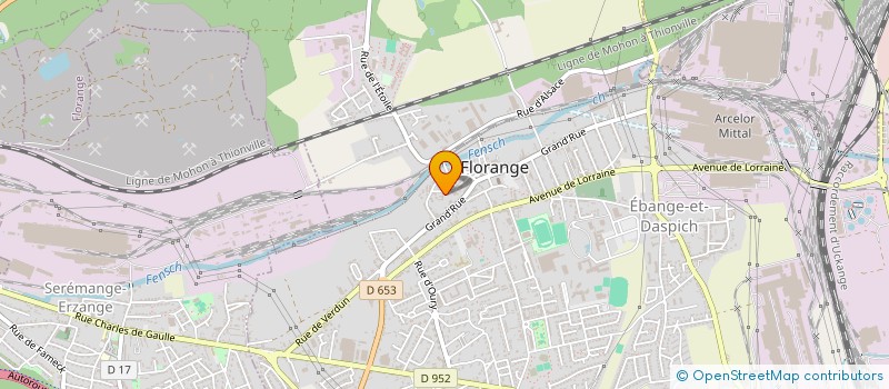 localisation de l'entreprise MONSIEUR REDOUANE AZOUZ  FLORANGE