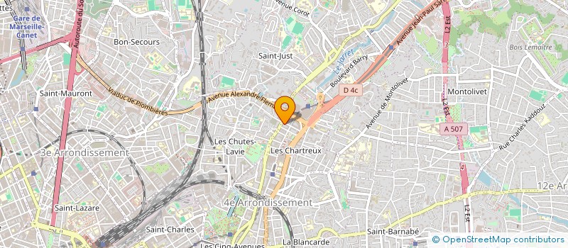 localisation de l'entreprise MONSIEUR REDOUANE BACHIR à MARSEILLE
