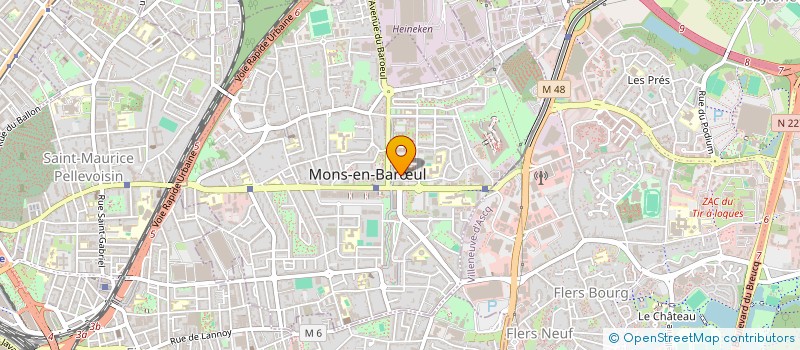 localisation de l'entreprise MONSIEUR REDOUANE BEL AYACHI  MONS-EN-BARUL