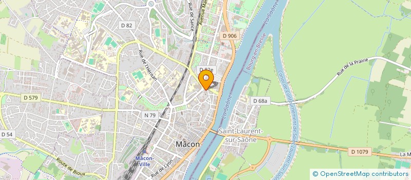 localisation de l'entreprise MONSIEUR REDOUANE BELKACEM  MACON