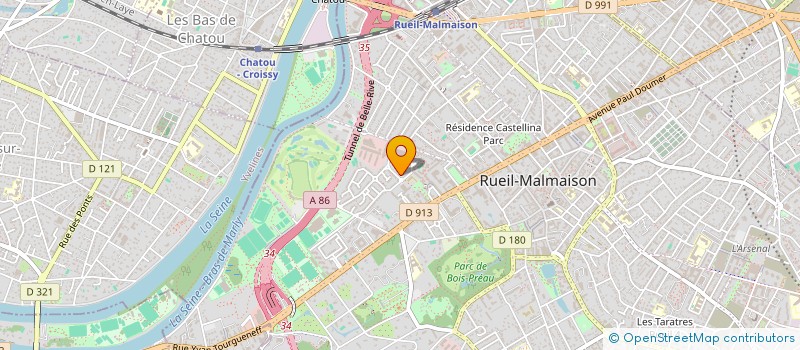 localisation de l'entreprise MONSIEUR REDOUANE BELKHIR à RUEIL-MALMAISON
