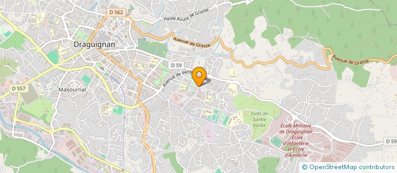 localisation de l'entreprise MONSIEUR REDOUANE BEN LAKHAL  DRAGUIGNAN