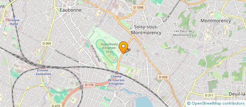 localisation de l'entreprise MONSIEUR REDOUANE BENHARI  SOISY-SOUS-MONTMORENCY