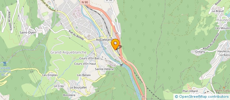 localisation de l'entreprise MONSIEUR REDOUANE BENHILAL à LA LECHERE