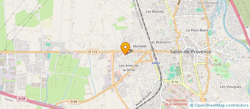 localisation de l'entreprise MONSIEUR REDOUANE BENHMAMA  SALON-DE-PROVENCE