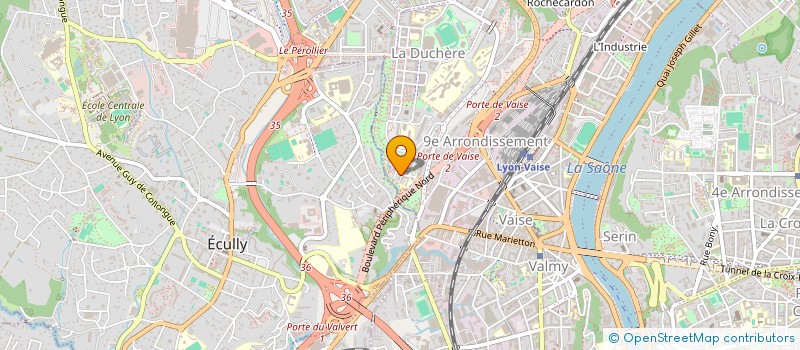 localisation de l'entreprise MONSIEUR REDOUANE BENKAHLA  LYON