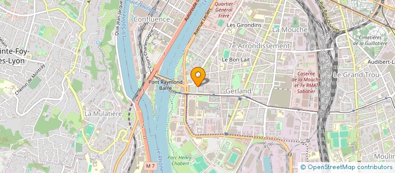 localisation de l'entreprise MONSIEUR REDOUANE BOUGUARNE à LYON