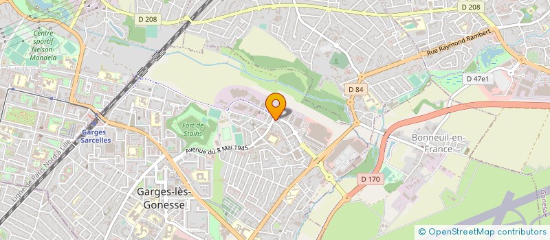 localisation de l'entreprise MONSIEUR REDOUANE BOUZID  GARGES-LES-GONESSE