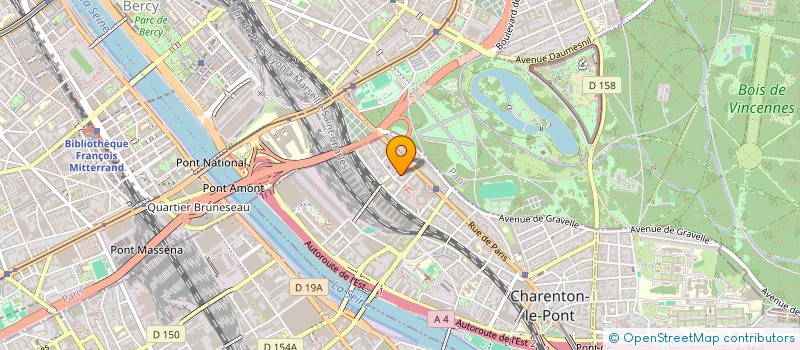 localisation de l'entreprise MONSIEUR REDOUANE BRAHIMI  CHARENTON-LE-PONT