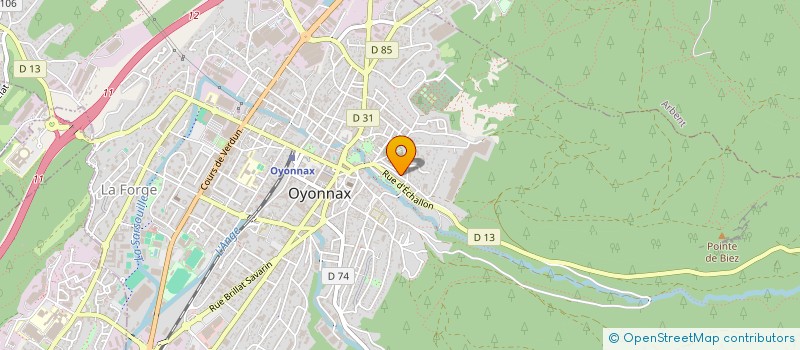 localisation de l'entreprise MONSIEUR REDOUANE CHAMSENNAHAR à OYONNAX