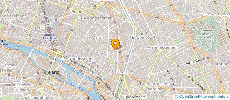 localisation de l'entreprise MONSIEUR REDOUANE CHOUJAA  PARIS