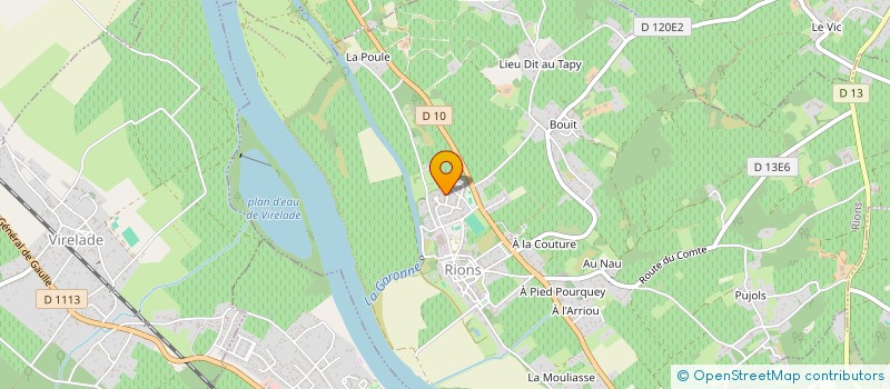 localisation de l'entreprise MONSIEUR REDOUANE DAHMANI  RIONS