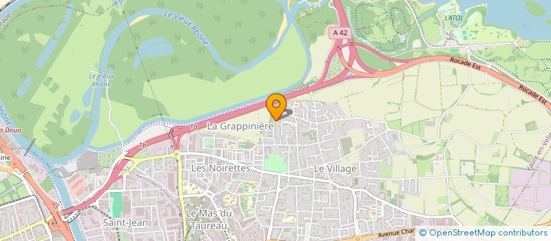 localisation de l'entreprise MONSIEUR REDOUANE DJEMAOUI  VAULX-EN-VELIN