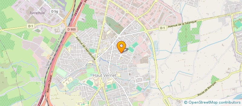 localisation de l'entreprise MONSIEUR REDOUANE EL HARRAK  PERPIGNAN