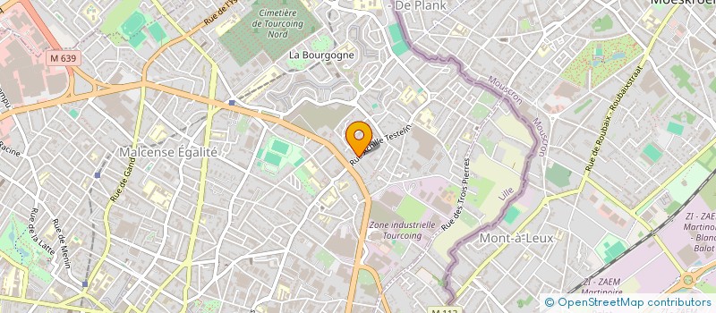 localisation de l'entreprise MONSIEUR REDOUANE EL KHEIR  TOURCOING