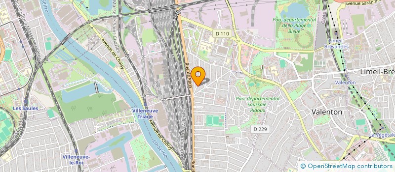 localisation de l'entreprise MONSIEUR REDOUANE EL OMRI à VILLENEUVE-SAINT-GEORGES