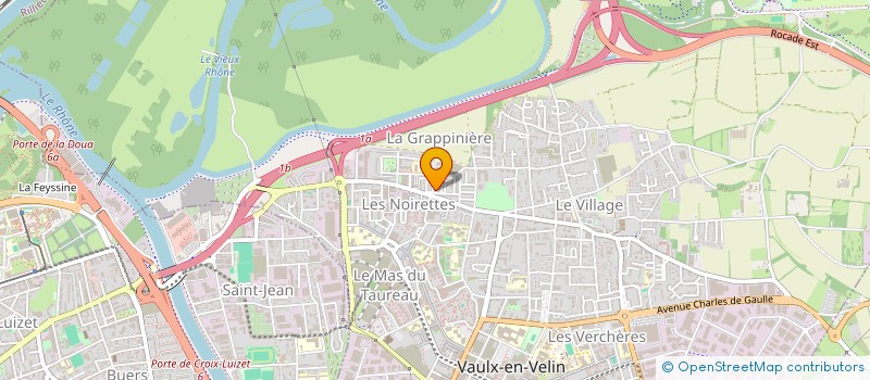 localisation de l'entreprise MONSIEUR REDOUANE GUIRROU  VAULX-EN-VELIN