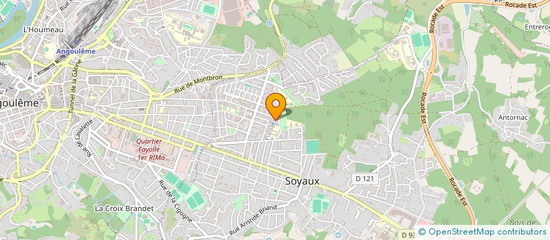 localisation de l'entreprise MONSIEUR REDOUANE HAMAILI  SOYAUX