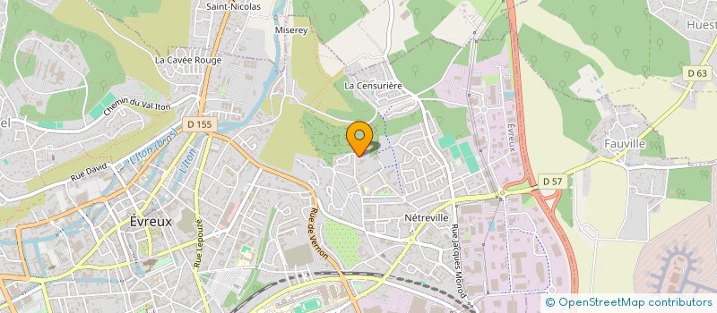 localisation de l'entreprise MONSIEUR REDOUANE HAMOUR à EVREUX
