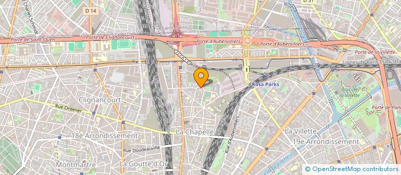 localisation de l'entreprise MONSIEUR REDOUANE IOUDJAOUDENE  PARIS