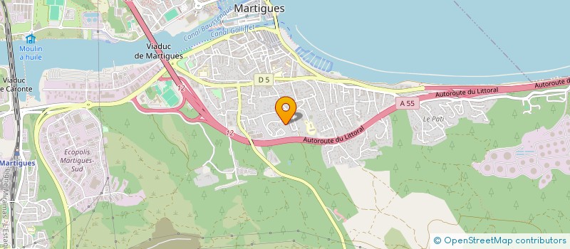 localisation de l'entreprise MONSIEUR REDOUANE KENOUCHE à MARTIGUES