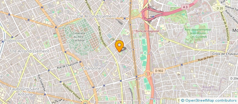 localisation de l'entreprise MONSIEUR REDOUANE KHENNOUS  PARIS