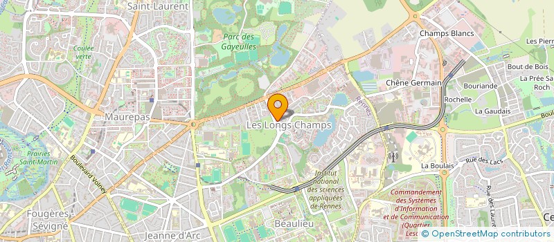 localisation de l'entreprise MONSIEUR REDOUANE KIOUS  RENNES