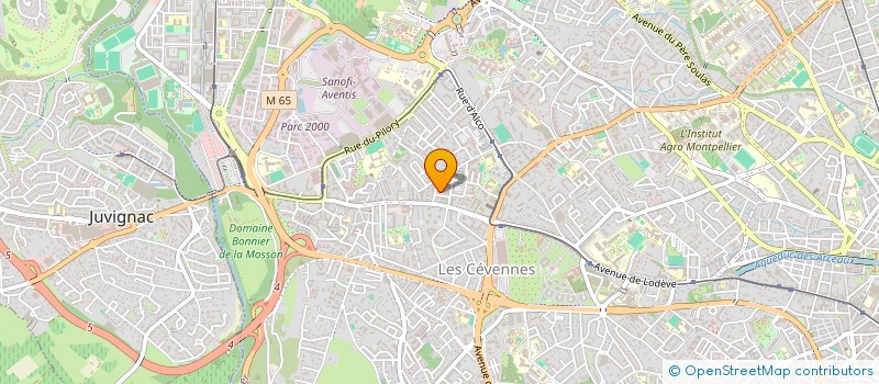localisation de l'entreprise MONSIEUR REDOUANE LAAROUSSI à MONTPELLIER