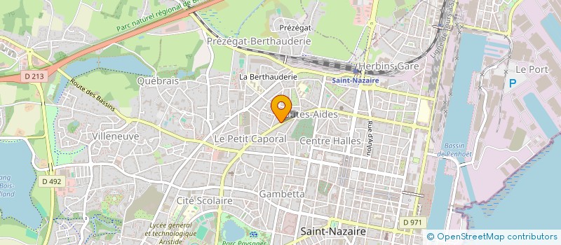 localisation de l'entreprise MONSIEUR REDOUANE LABBANI  SAINT-NAZAIRE