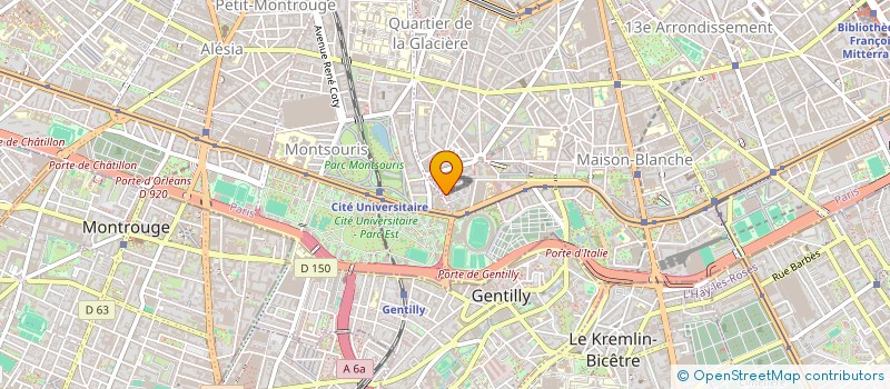 localisation de l'entreprise MONSIEUR REDOUANE LAKHOUIL  PARIS