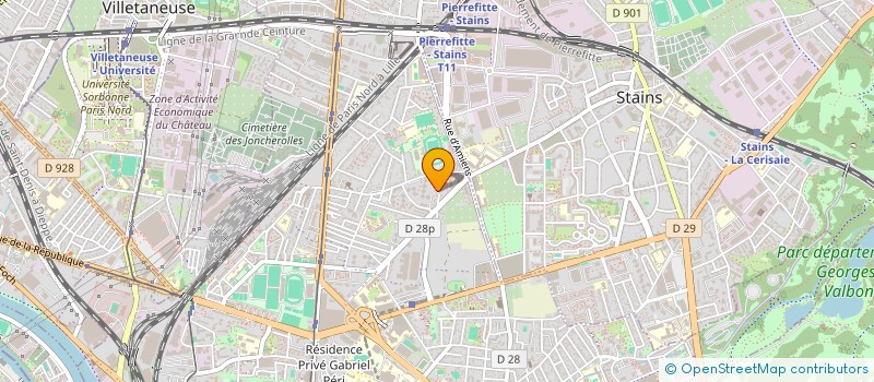 localisation de l'entreprise MONSIEUR REDOUANE LOUNES  SAINT-DENIS