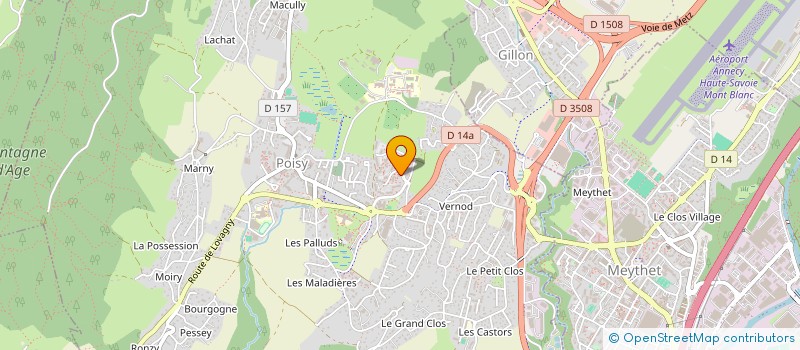 localisation de l'entreprise MONSIEUR REDOUANE LOUZA à POISY