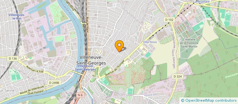 localisation de l'entreprise MONSIEUR REDOUANE MAZARI  VILLENEUVE-SAINT-GEORGES