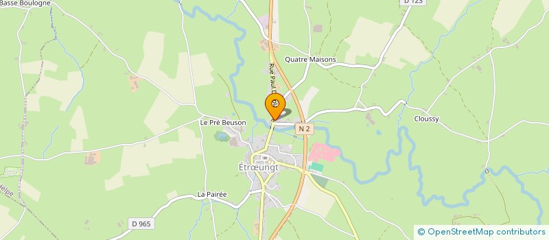 localisation de l'entreprise MONSIEUR REDOUANE MEKHLOUFI  ETRUNGT