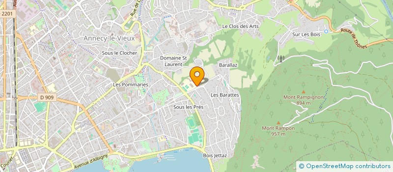 localisation de l'entreprise MONSIEUR REDOUANE MEKKI à ANNECY