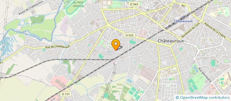 localisation de l'entreprise MONSIEUR REDOUANE MIHOUBI à CHATEAUROUX