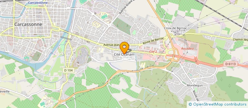 localisation de l'entreprise MONSIEUR REDOUANE MOHAMMADI à CARCASSONNE