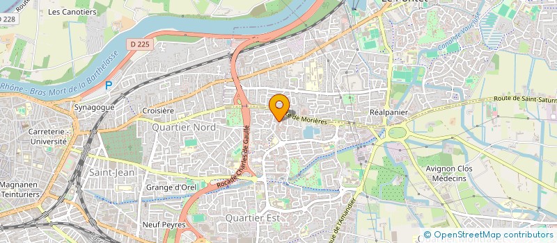 localisation de l'entreprise MONSIEUR REDOUANE NAAOUMI à AVIGNON