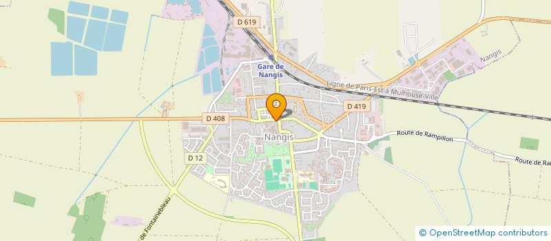 localisation de l'entreprise MONSIEUR REDOUANE RADJAA  NANGIS